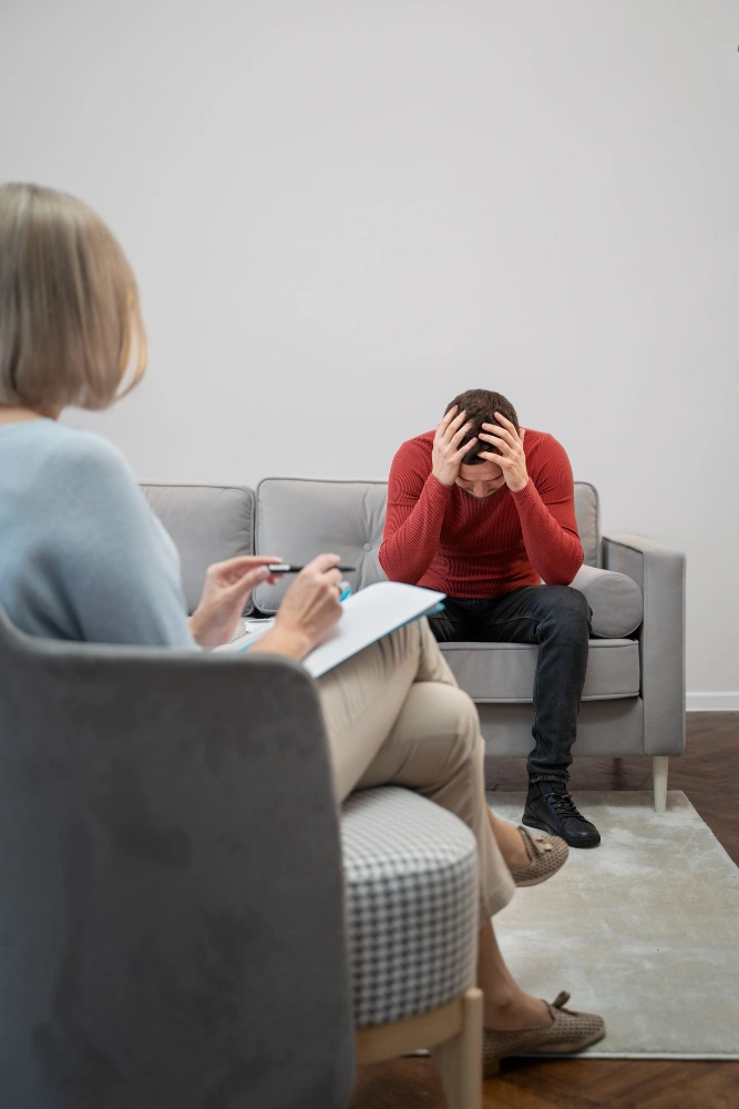 Anxiety treatment in Ahmedabad — Dr. Dharmik Ahir, MD Psychiatrist at Bliss Hospital, Bapunagar